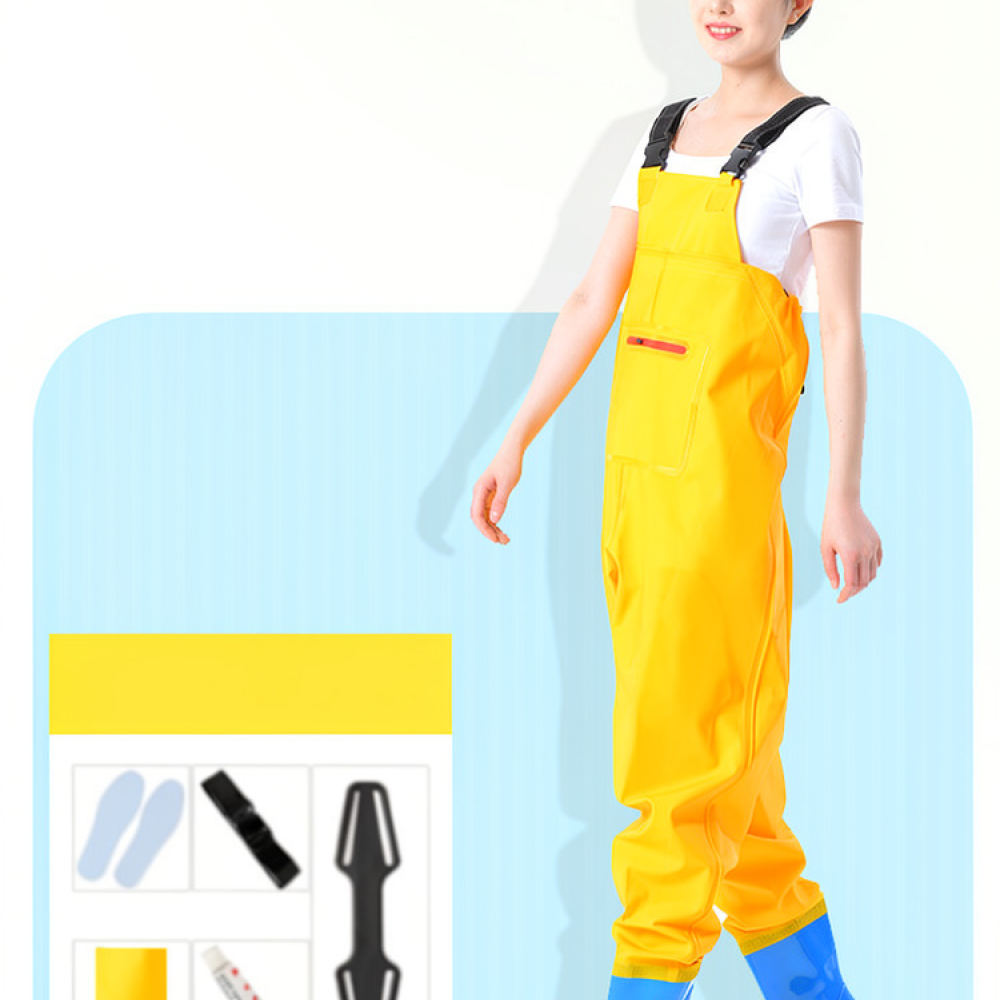 Lightweight Wading Overalls Fi - Fishing Pants Waterproof 评论和价格