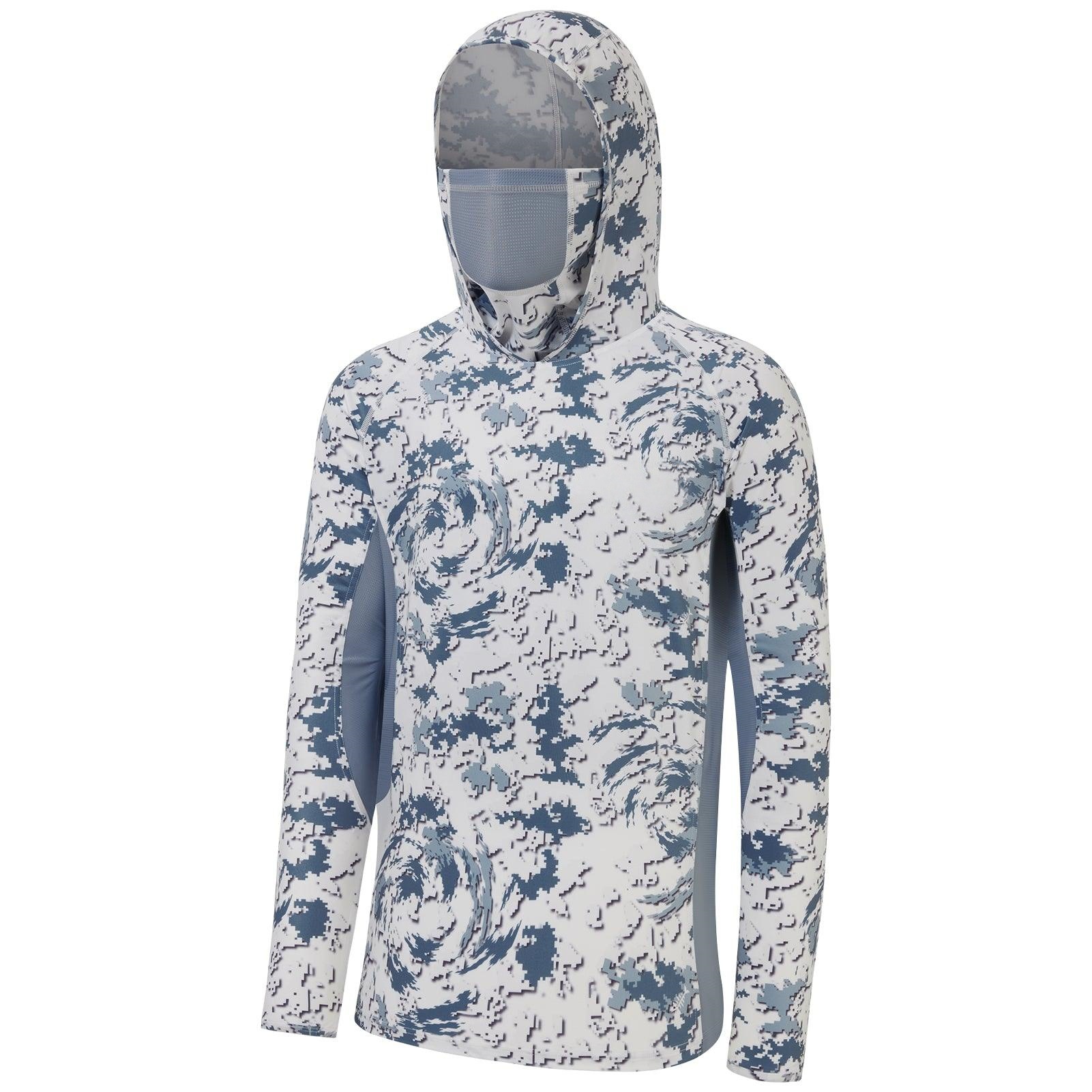 Outdoor Men 3D Leaf Camo Print - Fishing Mask Sun Protection 评论和价格